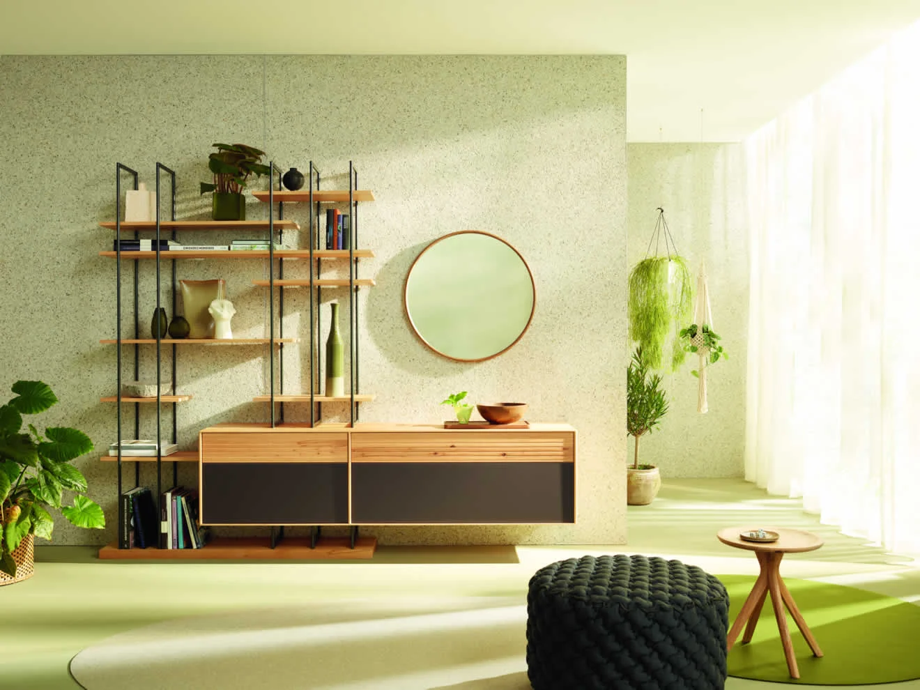 lina-Wohnkombination-LI02-Naturbuche-geb-hell-geoelt-glas-zartbitter